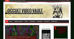 Desktop Screenshot of occultvideovault.com